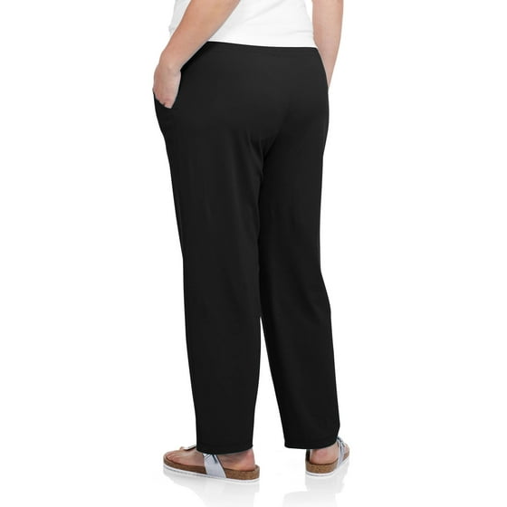 Danskin Now - Women's Plus-Size Patch Pocket Pants - Walmart.com