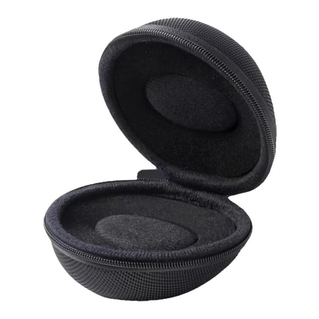 Estuche de viaje para un solo reloj, estuche para relojes inteligentes, accesorio negro, multifuncional, interior acolchado, soporte para relojes de