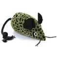 thumbnail image 2 of Cat Mouse Toy Plush Leopard Print Interactive Kitten Teething Toy Cat Chew Toy, 2 of 10