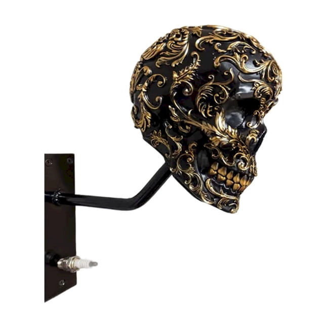 AKEGAMN Clearance! Motorcycle Holder Wall Mount Rack Resin Crafts Multipurpose Storage For Coats Caps And Sports Gear and Stylish Construction: Made with premium materials, this holder combines dura