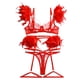 thumbnail image 2 of Lencería De Tiras De Cadena,Conjunto De Lencería De Encaje Conjunto De Lencería De Encaje De Plumas Conjunto De Lencería De Liga De Plumas Diseño De Última Generación, 2 of 4