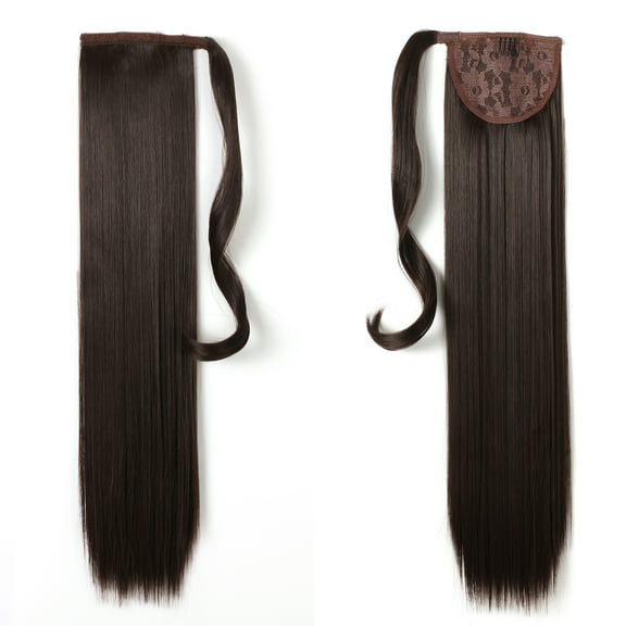 OneDor 24" Straight Wrap Around Ponytail Hair Extension