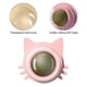 thumbnail image 4 of Juguetes de pared con hierba gatera, juguetes para masticar gatitos, limpieza de dientes, juguete para morder para gatos, color rosa, 4 of 4