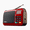 Red, variant on Portable Mini FM Radio Speaker Music Player TF Card for PC iPod Phone with LED Display