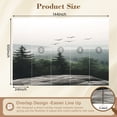thumbnail image 3 of Peel and Stick Wallpaper Wall Murals Mountain Foggy Forest Tree Landscape Misty 100"H x 144"W Removable PVC Wall Paper Self-Adhesive Wall Paintings Art Decor for Bedroom Living Room, 3 of 7