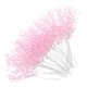 thumbnail image 4 of 50 piezas de ramos artificiales de flores acrílicas con cuentas para el cabello de novia., 4 of 7