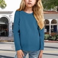 thumbnail image 2 of Ymyiu Toddler Long Sleeve Shirt Baby Boys' and Toddler Long Sleeve Graphic T-Shirts Size 7-8 Years(Blue, 7-8 Years), 2 of 7