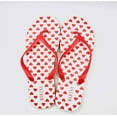 thumbnail image 5 of Marina Women's Heart Flip Flop Sandals, 5 of 10