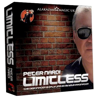 Limitless (7 of Hearts) DVD and Gimmicks by Peter Nardi - DVD