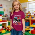 thumbnail image 5 of Gaexia 100 Days of Shirts 10-12 Casual Summer Tops Short Sleeve T Shirt Top Kids Baggy Back To Outfits Graduation Summer Blouse for Girls, 5 of 7
