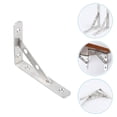 thumbnail image 2 of Wall Mounted Shelf Bracket Heavy Duty Support Bracket Triangle Bracket, 2 of 8