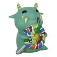 thumbnail image 2 of Ebros Gift Green Mogu Monster With Lollipop Sweet Tooth Hypnotic Alien Figurine, 2 of 9