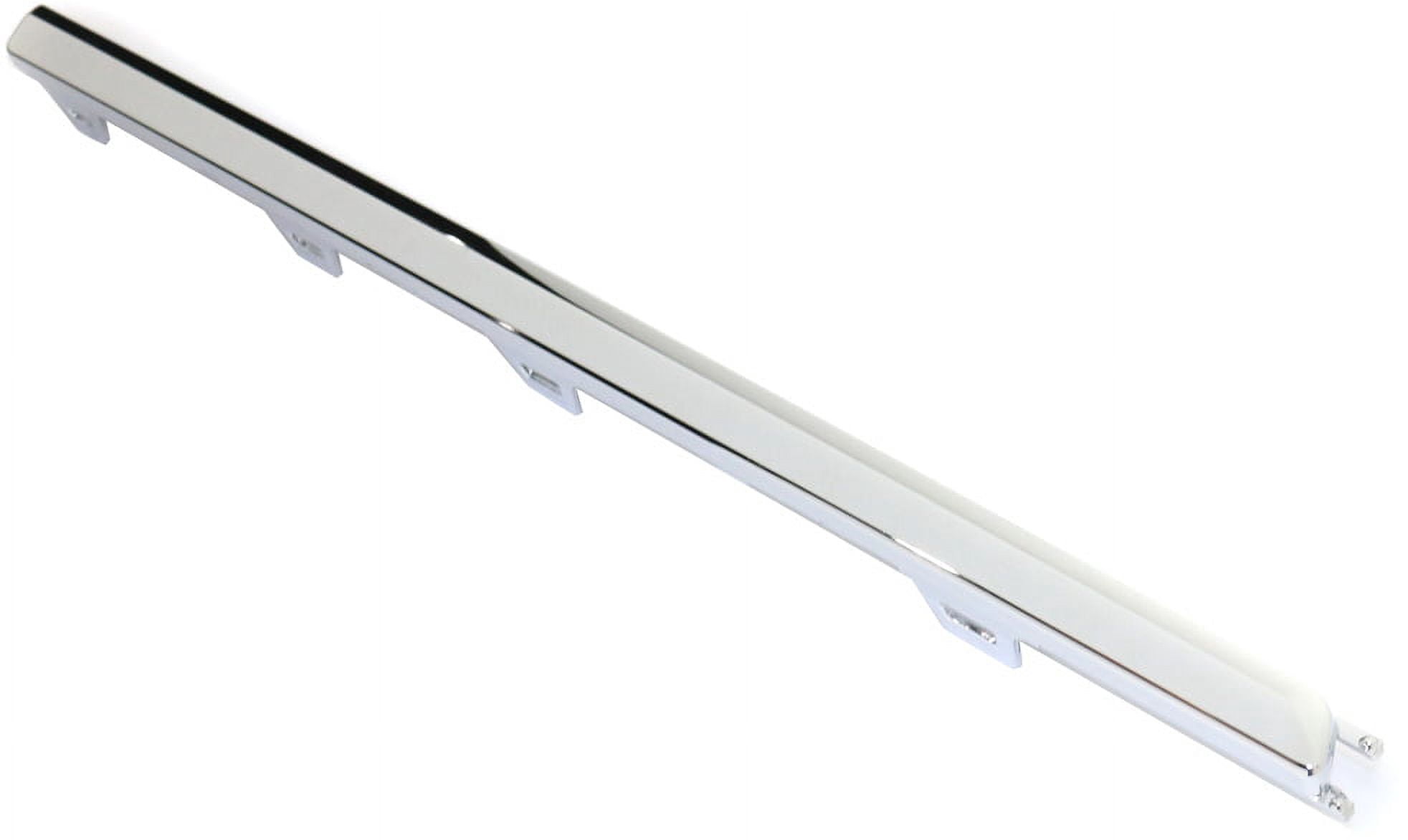Bumper Trim Compatible With 2007-2010 Volkswagen Passat Rear, Left Driver Chrome