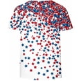 thumbnail image 4 of Women's Tops T-Shirts Classic Crew Neck Versatile Modern Fit Breathability Going Out Shirts, 4 of 5