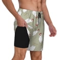 thumbnail image 2 of Fotbe Funny Chicken Men’s Swim Trunks Quick Dry Swim Shorts Board Shorts with Mesh Lining-X-Large, 2 of 9