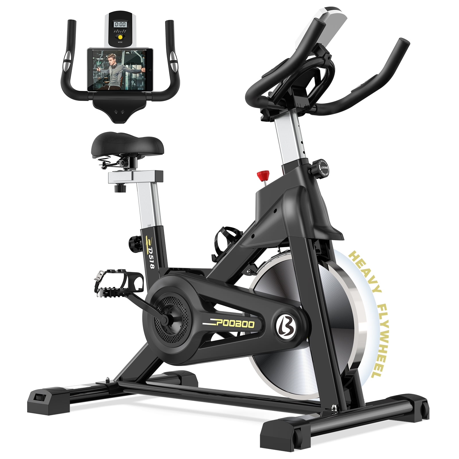 Pooboo Magnetic Exercise Bike for Home Cardio 350 Vanuatu Ubuy