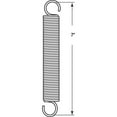 thumbnail image 2 of Handyman Extension Spring, 1-1/16 in. x 7 in., 0.105 in. Diameter, Open Single Loop, 2 of 2