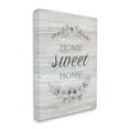 thumbnail image 2 of Stupell Industries Home Sweet Home Floral Stencil Ornament Rustic Sign,30 x 40, Design by Bluebird Barn, 2 of 5