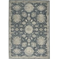 thumbnail image 3 of Nourison Concerto Transitional Floral Blue/Beige 5'3" x 7'3" Area Rug, (5' x 7'), 3 of 9