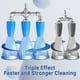 thumbnail image 3 of Triple Turbo Nozzle Pressure Washer, 360 Rotating Turbo Nozzle With 1/4inch Quick Connector, 2.0 Orifice, 4000 Psi, 3 of 5