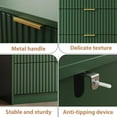 thumbnail image 5 of FURNIWAY 5 Drawer Dresser for Bedroom, Tall Dresser Chest of Drawers with Gold Handles,Wood Storage Dresser with Deep Drawers for Bedroom, Living Rooms, Offices, and Entryways, Green, 5 of 8