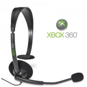 Pre-Owned Microsoft Wired Headset With Boom Mic For Xbox 360, Black
