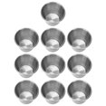 thumbnail image 2 of 10 Pcs Tasses à Sauce en Acier Inoxydable, Tasse à Sauce Profonde, Plat à Collation, 2 of 5