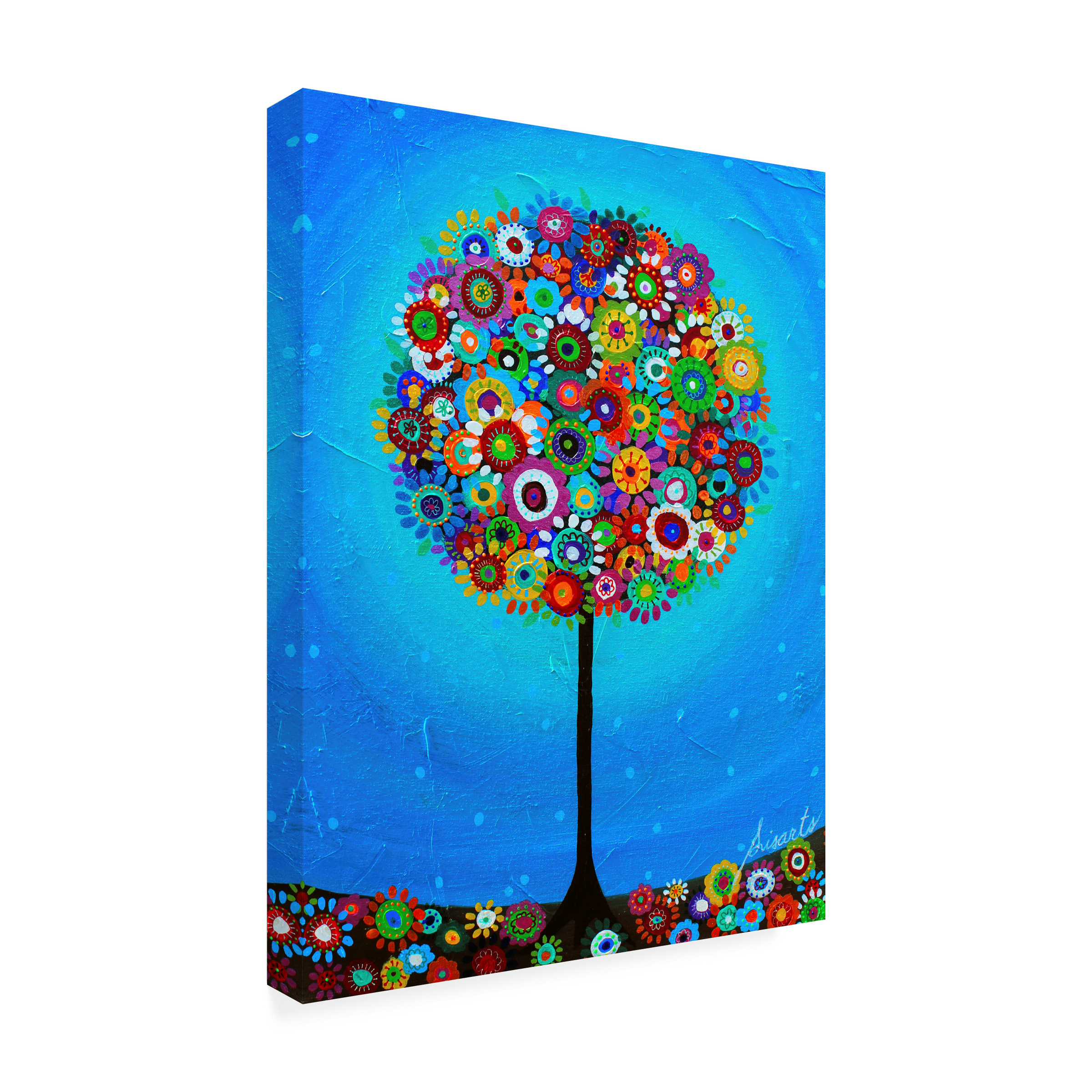 Trademark Fine Art 'Rossmoor's Tree Of Life' Canvas Art by Prisarts