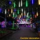 thumbnail image 3 of Xihbxyly Luces Led de Lluvia para Ducha, Efecto Romántico de Nevada, Luces Led Multicolor, Decoración de Jardín Exterior, Ideal para Bodas y Fiestas Navideñas, Tubos de 30 Cm, Juego de 8 Piezas, Resi, 3 of 7