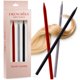 thumbnail image 1 of Frenchies French Twist - Palillos chinos para el pelo ultra flocados, extra suaves, para mujeres, niñas, adolescentes, moños, bailarinas, accesorios de boda para peinados Updo, paquete de 3, multicolo, 1 of 5