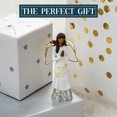 thumbnail image 2 of Pavilion Gift Company African American Praying Collectible Resin Angel Figurine, 5.5 Inch, White, 2 of 7