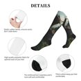 thumbnail image 5 of Pofeuu Forest Stone-Colored Dragon Print Compression Socks for Women & Men Circulation - Best Support for Nurses,Running,Athletic,Sports, 5 of 7