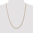 thumbnail image 2 of Solid 14K 2.5mm Milano Rope Chain Bracelet / Anklet, 2 of 3