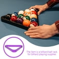 thumbnail image 4 of WASHWEPE Pool Table Triangle Ball Rack With Sturdy and Durable Material 1Pack, 4 of 8