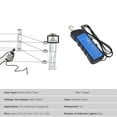thumbnail image 3 of Electric Fence Voltage Tester 2000 to 12000V 8 Neons Indicator Lights Electric Fence Tester Digital for Farms Home Garden, 3 of 16