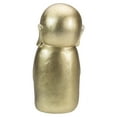 thumbnail image 5 of Northlight 11.5" Golden Buddhist Monk Outdoor Garden Statue, 5 of 5