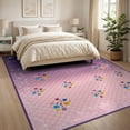 thumbnail image 3 of ODIKA 8'x10' Ultra-Soft Area Rug, Rainbow Unicorn Motif Princess Inspired Cheerful Multicolor Design None Washable, Bare feet friendly, Silk-Touch for Bedroom, Under Sectional, 3 of 7