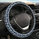 thumbnail image 5 of Balery Swan Fundas elásticas antideslizantes para volante, funda protectora universal para hombre y mujer, 15 pulgadas, accesorios para coche., 5 of 6