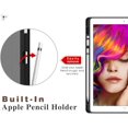 thumbnail image 3 of Case Fit iPad Pro 12.9 2017/2015 with Apple Pencil Holder - Slim Lightweight Smart Shell Stand Cover Case with Auto Wake/Sleep Fit Apple iPad Pro 12.9 Inch Tablet(1st & 2nd Gen), Black, 3 of 8