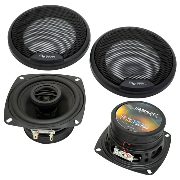 Harmony Audio HA-R4 Car Stereo Rhythm Series 4" Replacement 150W Speakers Grills