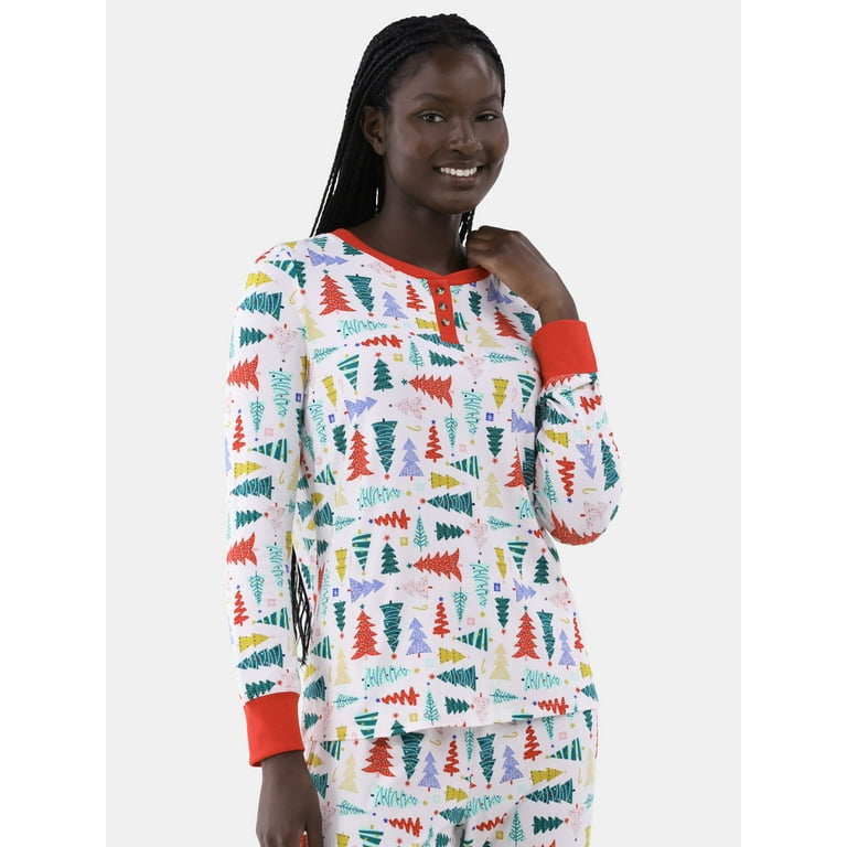 Women christmas pajama set hotsell