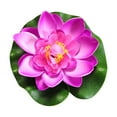 thumbnail image 1 of Artificial Floating Lily Pad Flower - for Garden Pools, Fish Tanks, and Decorative Wreaths, No Fading, 1 of 4