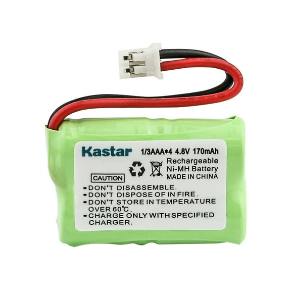Kastar 1-Pack 4.8V 170mAh Ni-MH Battery Replacement Dogtra FR200 FR-200P Collar Receiver, for Wetland Hunter SD-400, Wetland Hunter SD-800, Wetlandhunter SD-400 Camo, WetlandHunter SD-800 Camo
