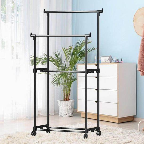 Rack Ganchos Para Ropa Walmart Precio Closet Ganchos De Madera