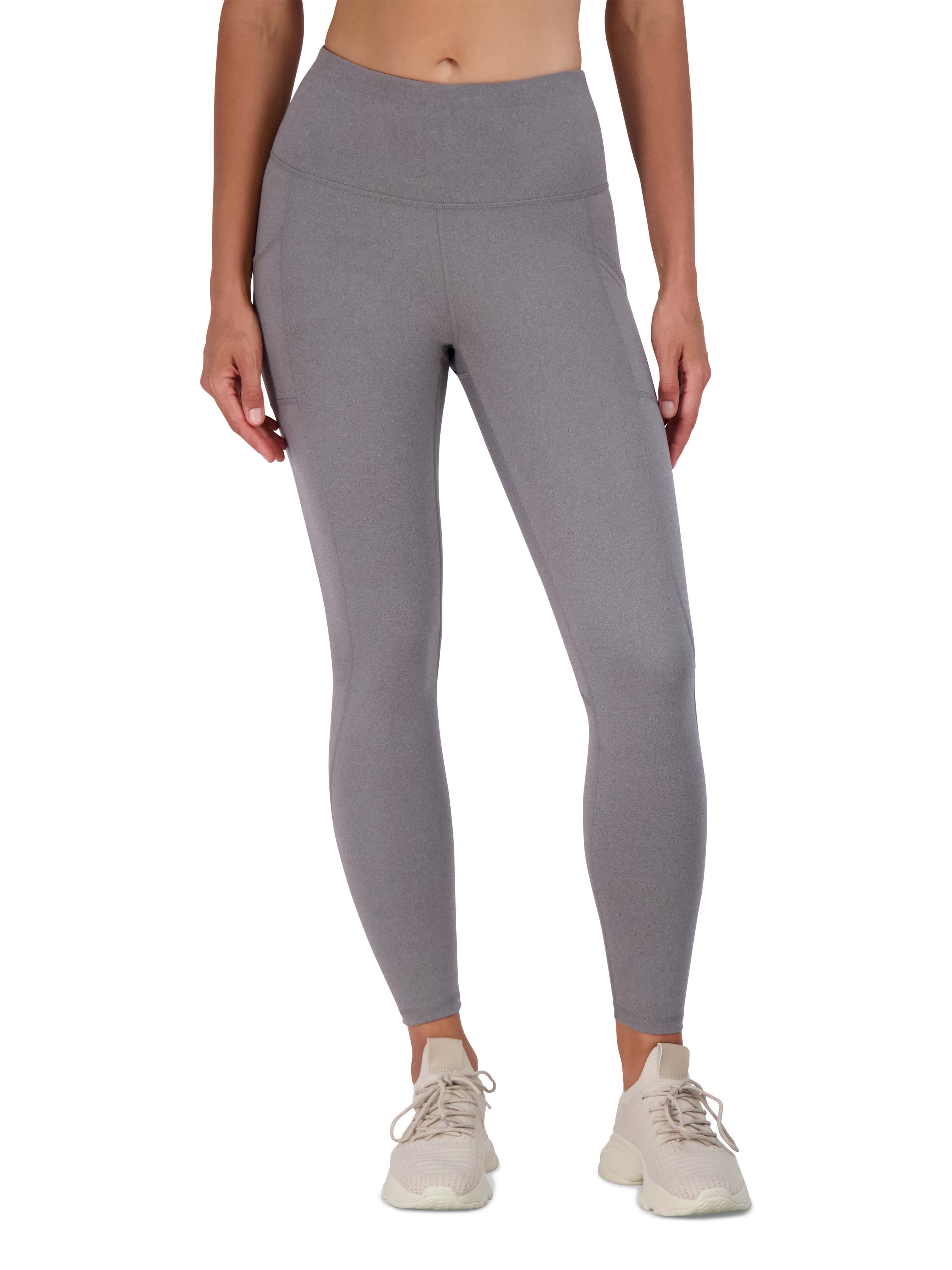 Reebok Women's Everyday Highrise 7/8 Legging with 25" Inseam and Side Pockets