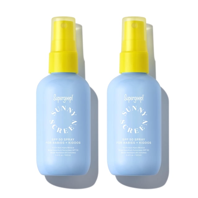 Protector solar Supergoop! Spray Sunnyscreen 100% mineral con factor de protección 50