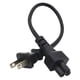 thumbnail image 1 of Enchufe . UU. a IEC320 Adaptador de fuente de alimentación Cable de alimentación de CA de 30 cm de largo Adaptador de computadora portátil, 1 of 5