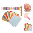 thumbnail image 4 of KAKOWELY Paper Picture Frame 2 Sets DIY Hanging Picture Frame Ornaments Creative Paper Hanging Photo Frame6.14"X4.57"X0.04", 4 of 5