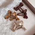 thumbnail image 5 of Clip de pelo para bebé con lazo para cinturón para niña, pasadores de serie de hojas de Color sólido a la moda para niño pequeño, Clip BB bonito, accesorios para el cabello para niño, 5 of 5