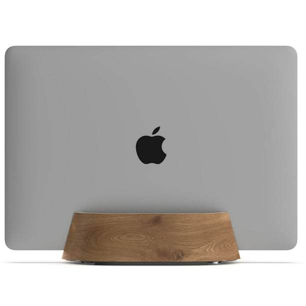 Soporte para Laptop HumanCentric Vertical Ajustable en Nogal Negro